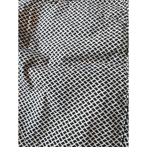 Size 10 Khakis by Gap Women's Slim City Stretch Pants Black &‎ White - Picture 2 of 8